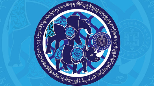 Blue Rhino and Elephant Feng Shui Symbol for Protection - Store Feng Shui