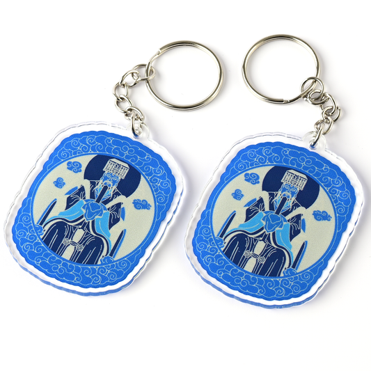 Heaven Seal Talisman Feng Shui Keychains (2 Pack)