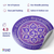 Life Force Amulet Feng Shui Sticker, Feng Shui Symbol to Boost Positivity, Confidence and Success, Set of 5 Pieces Decorative Stickers, 4.3 Inch Diameter