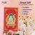 Feng Shui Amulet Card with Shakyamuni, The Buddha of Enlightenment, Feng Shui Symbol of Eliminate Obstacles to Success and Happiness, Carry Along Talisman Card, Good Fit for Wallet, Pocket or Purse