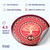 Amulet To Boost Reducing Energy Feng Shui Stickers, Symbol Of Lift One's Spirit And Vitality, Set of 5 Pieces Decorative Stickers, 4.3 Inch Diameter