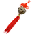Feng Shui I-Ching Coins Ball Tassel, Feng Shui Symbol of Wealth and Prosperity, 2 Inch Diameter
