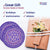 Life Force Amulet Feng Shui Sticker, Feng Shui Symbol to Boost Positivity, Confidence and Success, Set of 5 Pieces Decorative Stickers, 4.3 Inch Diameter