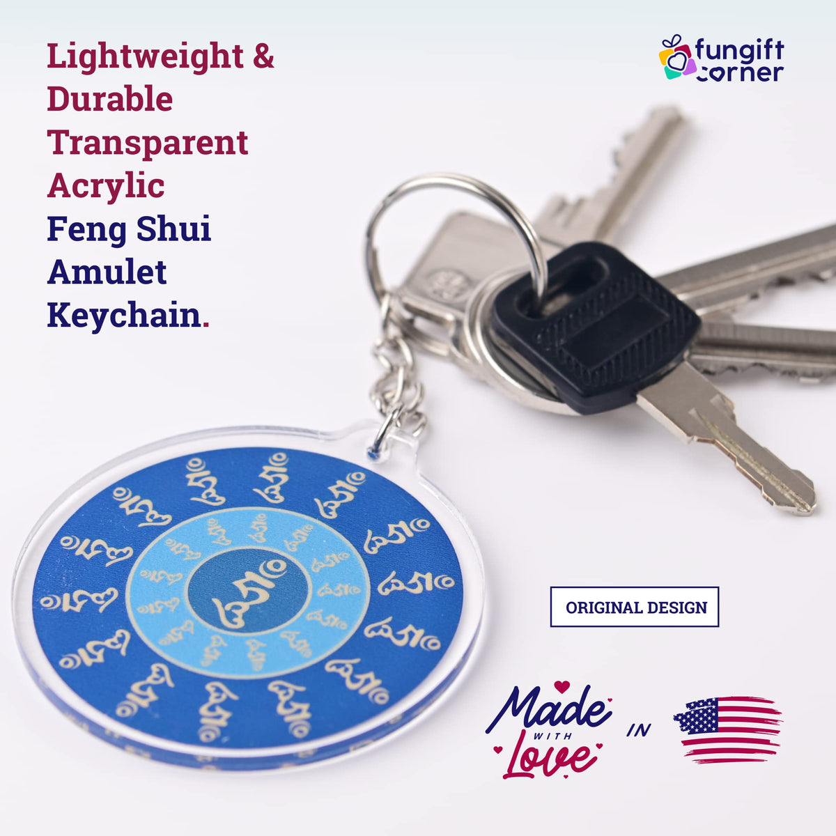 Feng Shui  Travel Protection Amulet with 28 Hums (2 Pack)