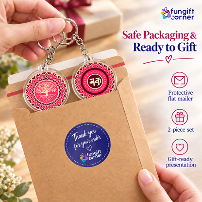 Feng Shui Amulet to Boost Reducing Energy Keychains (2 Pack)